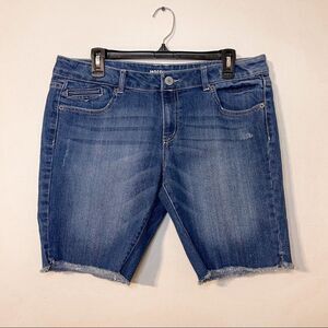 Mossimo Supply Co Bermuda Cutoff Jean Shorts Size 15